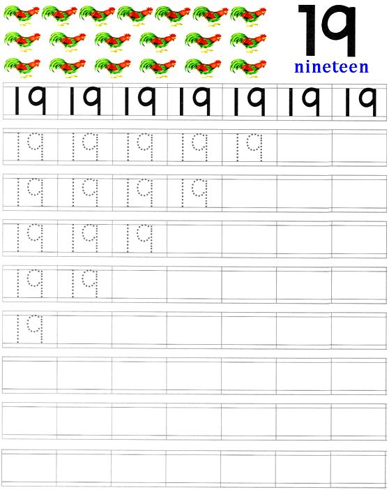 printable-worksheet-on-number-19-are-perfect-for-learning-numbers