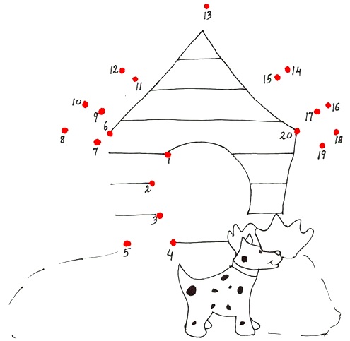 Math Coloring Sheets on Learn To Join The Dots In The Correct Number Order And Then Color