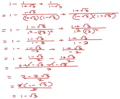 Expression Math Problem Answers