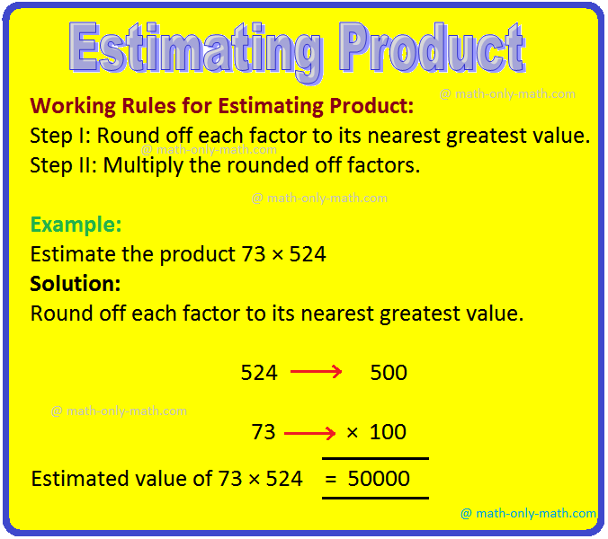 Estimating Product