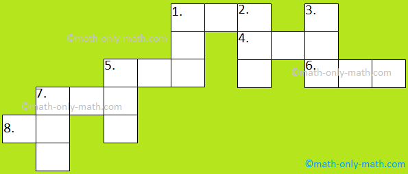 3-Digit Numbers Crossword