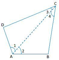 Angle Sum Property Of A Quadrilateral Theorem And Proof Of