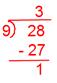 Conversion of Improper Fractions into Mixed Fractions