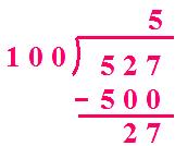 A Number is Divided by 100