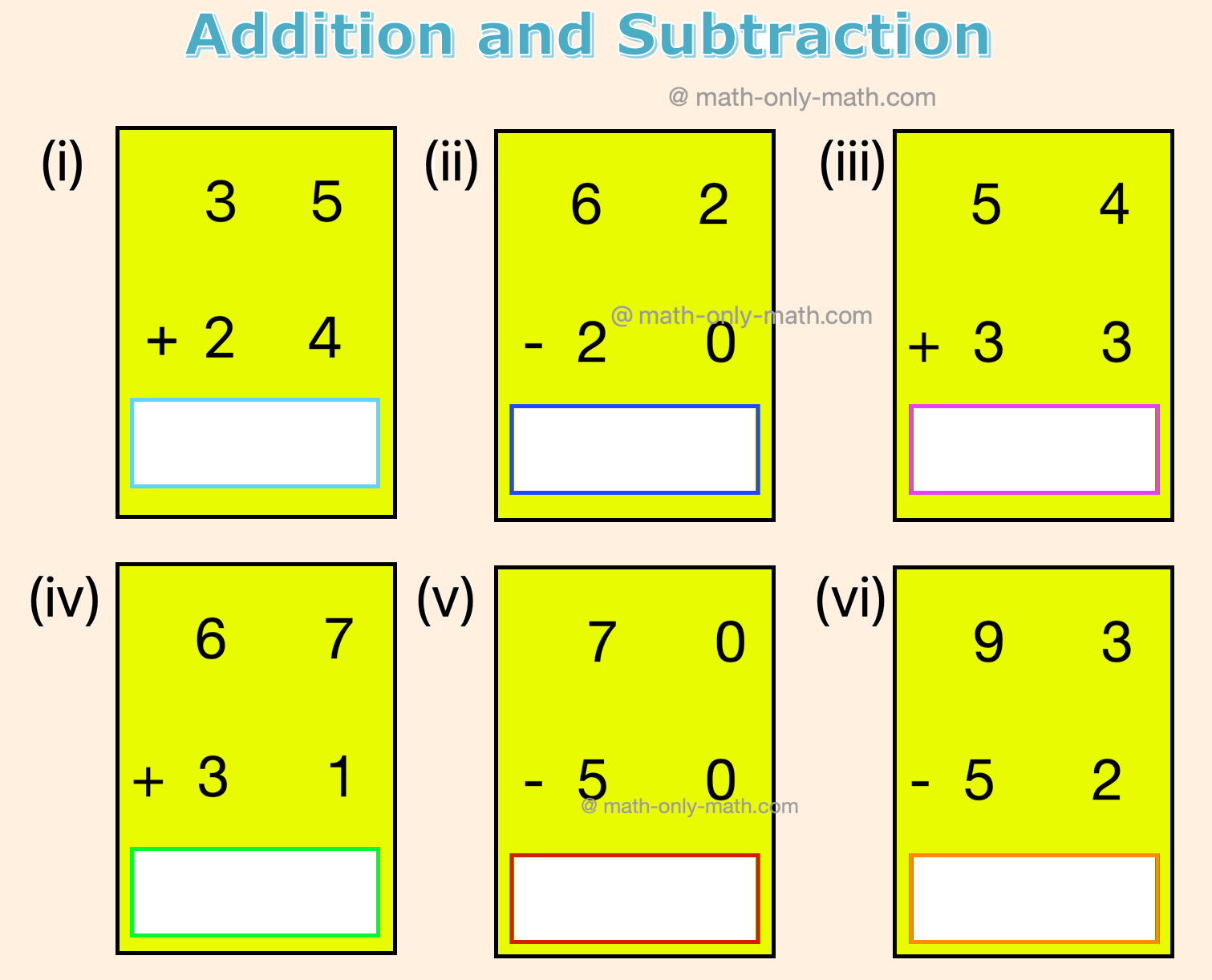 In 1st grade number worksheet we will solve the problems on smallest to greatest number, greatest to smallest number, write the missing number, circle the larger number, circle the smaller number, addition of 1-digit number, addition of 2-digit number, subtraction of 
