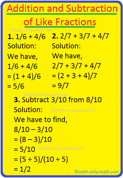 Easy to grade math worksheets like denominators