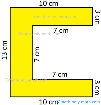 Area and Perimeter of the given Shape