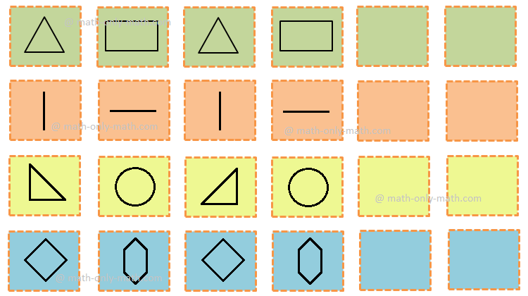 Complete the Patterns Complete the Patterns