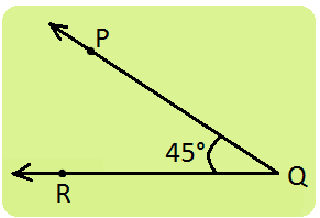 Construction of 45°