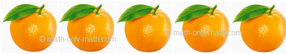 Count Number Five - Oranges