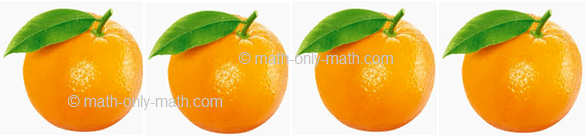 Count Number Four - Oranges