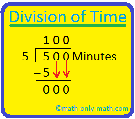 Division of Time
