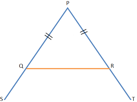Equal Sides of an Isosceles Triangle