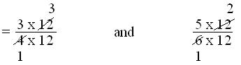 Examples on Conversion of Fractions
