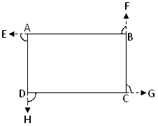 Exterior Angles of a Quadrilateral
