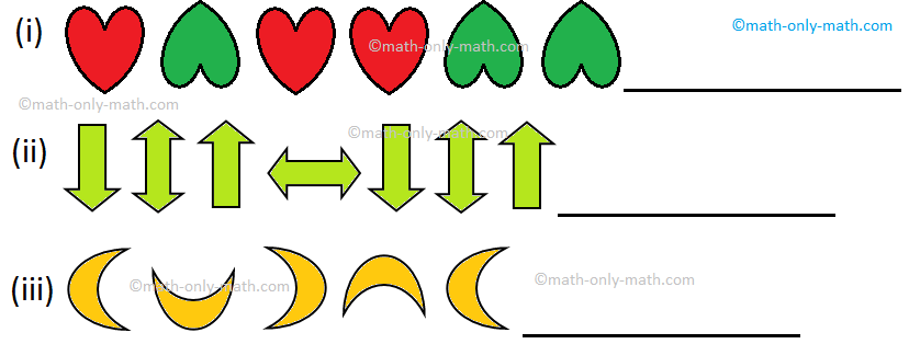 Practice the questions given in the worksheet on patterns in numbers. In daily life we see so many patterns around us but, here we will find the different types of patterns made by numbers.