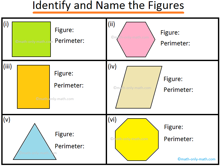 Identify and Name the Figures