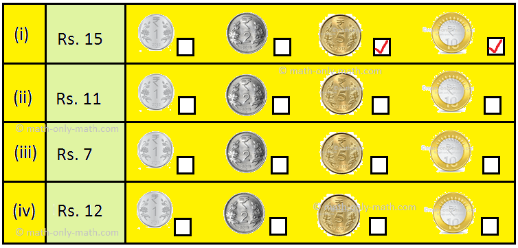 Least Number of Coins