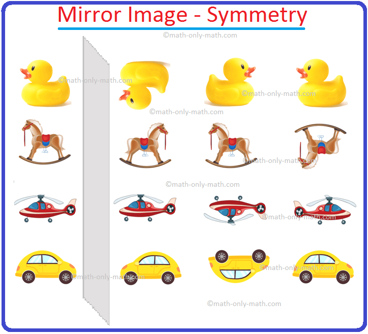 reflection symmetry reflection of the image mirror line symmetrical