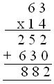 Multiply 2-digit by 2-digit Numbers