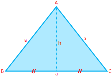 Perimeter, Area and Altitude of an Equilateral Triangle
