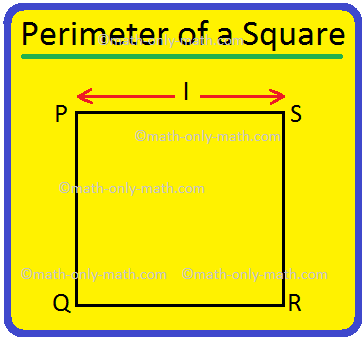 Perimeter of a Square | How to Find the Perimeter of Square? |Examples