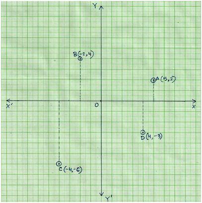 graph paper with numbers