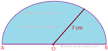 Problems on Area and Perimeter of a Semicircle