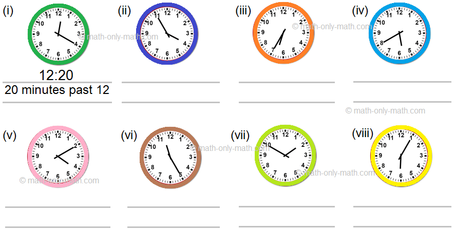 Telling Time in Intervals | Read the Clock |Nearest 5 Minutes