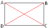 Rectangle has Two Diagonals