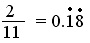 Recurring Decimal Notation