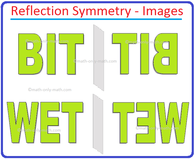 Reflection Symmetry Reflection of the Image Mirror LineSymmetrical
