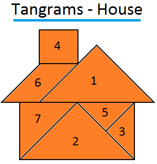 Tangrams - House