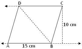 Triangle and Parallelogram on Same Base