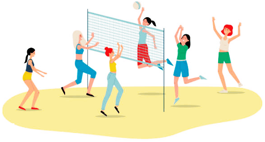 understanding multiplication volleyball teams