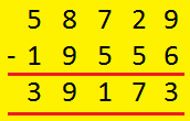 Word Problems on 5-Digit Subtraction