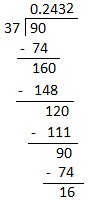 Worked-out Example of Pure Recurring Decimals