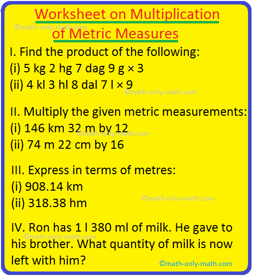 worksheet-on-multiplication-of-metric-measures-word-problems-answers