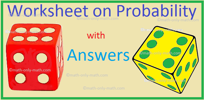 worksheet on probability probability questions practice probability