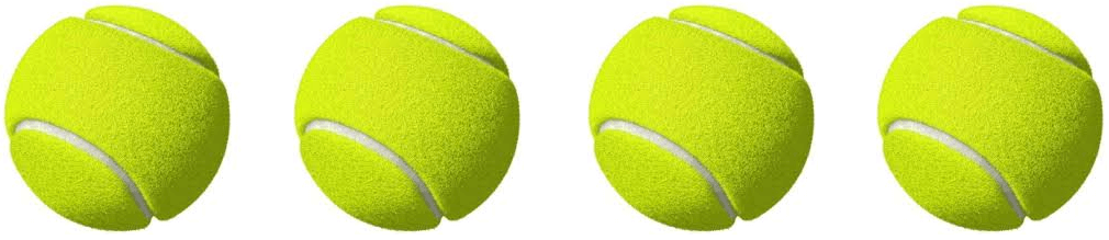 4 Balls Divide Equally