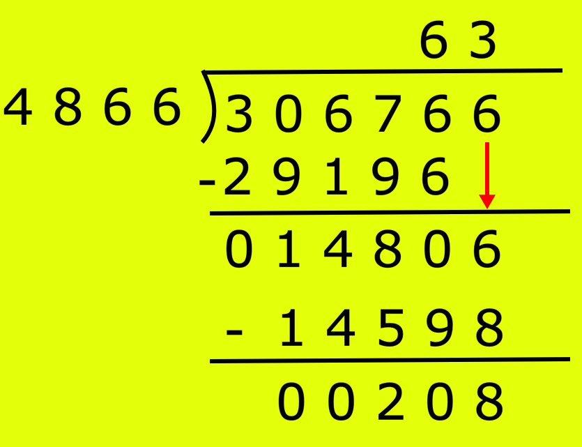 6-Digit by 4-Digit Division