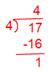 Conversion of Improper Fractions into Mixed Fractions