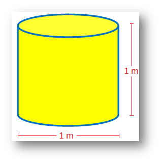 A Cylindrical Container