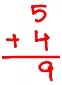 Add 5 and 4