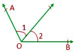 adjacent angles