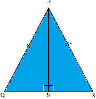 Altitude of an Equilateral Triangle is also a Median