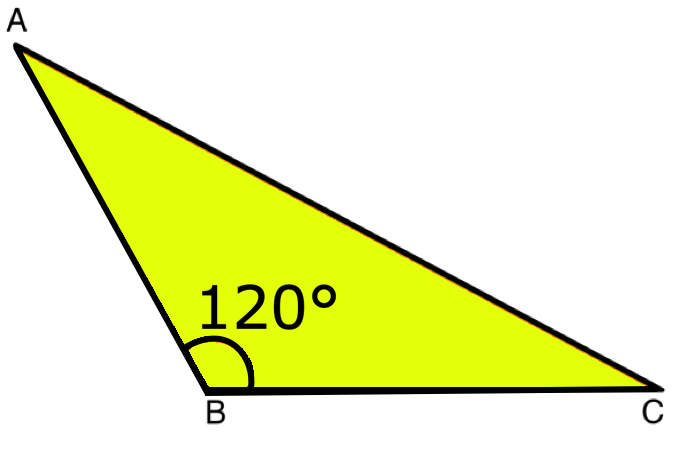 An Obtuse Angled Triangle
