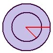 area of the ring,area of a concentric circles