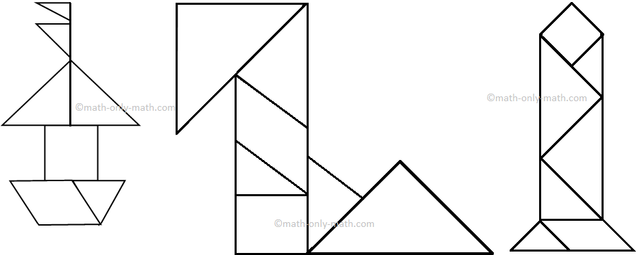 Color the Tangram Figures