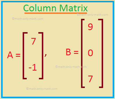 Column Matrix